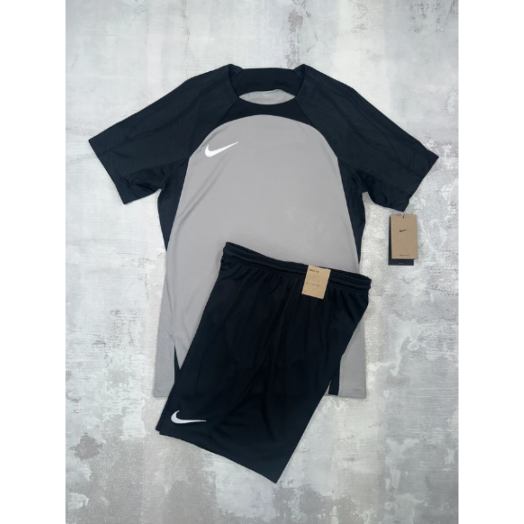 Nike Dri-Fit Strike set Grey - t-shirt & shorts